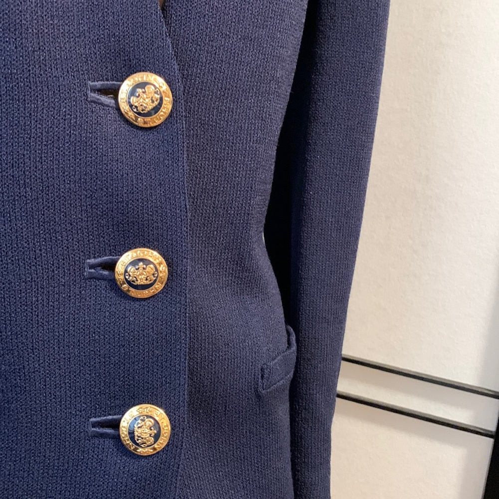 Gorgeous St. John Santana Knit Blazer Jacket 6 like new! - Picture 2 of 6